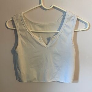 White tank top